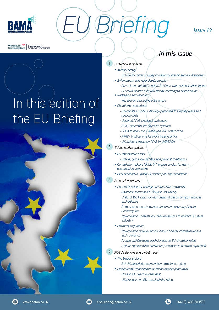 EU Briefing Issue 19